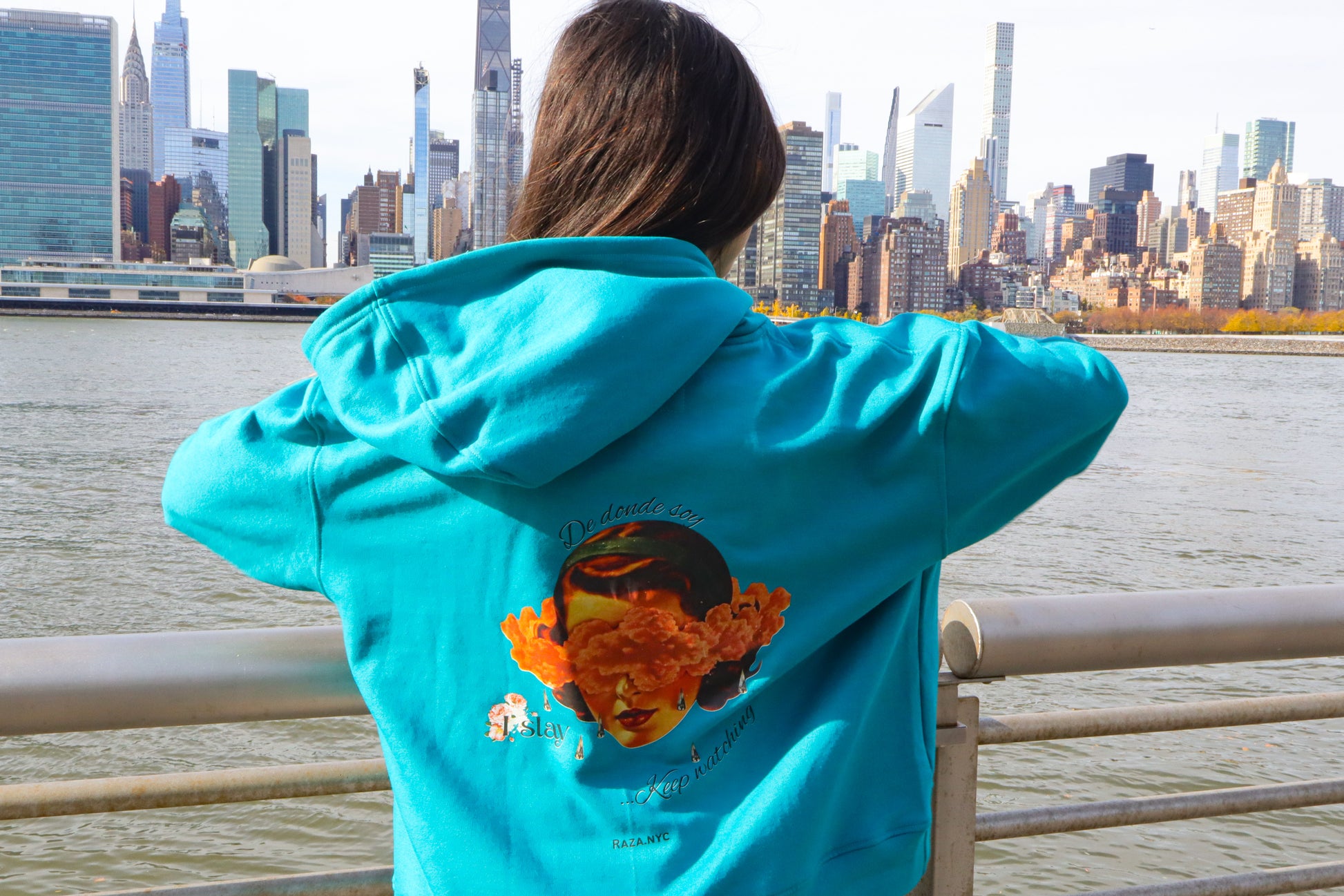 UNISEX BOXY HOODIE: I SLAY