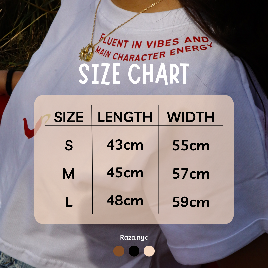 CROP TOP: FLUENT IN VIBES